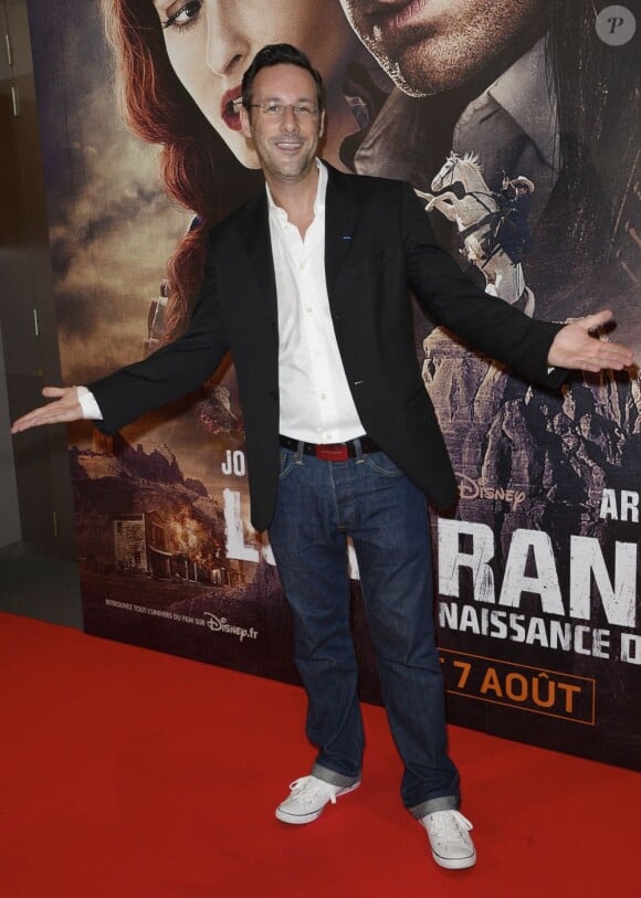Billy à l'avant-première de Lone Ranger à Paris, le 24 juillet 2013.