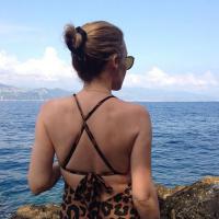 Kylie Minogue, 45 ans : Divine en maillot léopard pour ses vacances au soleil