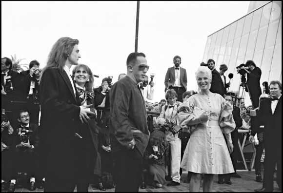 Bernadette Lafont au Festival de Cannes en 1987