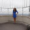 Mel B s'est rendue au sommet de l'Empire State Building à New York, avec ses filles Angel et Madison et son mari Stephen Belafonte, pour faire la promo de l'émission America's Got Talent, le 25 juillet 2013.