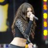 Selena Gomez en concert pour Good Morning America le 26 juillet 2013 à New York.