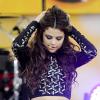 La sublime Selena Gomez en concert pour Good Morning America le 26 juillet 2013 à New York.