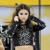 Selena Gomez en concert pour Good Morning America le 26 juillet 2013 à New York.