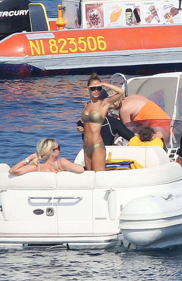 La très jolie Nicole Richie profitant de vacances en famille à St-Tropez, le 26 juillet 2013.