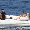 Nicole Richie profitant de vacances en famille à St-Tropez, le 26 juillet 2013.