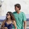 Rafael Nadal et sa douce compagne Xisca Perello en vacances à Majorque le 27 juillet 2013
