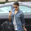 Exclusif - Lea Michele dans les rues de Studio City, le 20 octobre 2012.