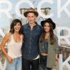 Vanessa Hudgens, Jessica Szohr et Austin Butler à la soirée American Eagle's Rock Your Walk à New York, le 30 juillet 2013.