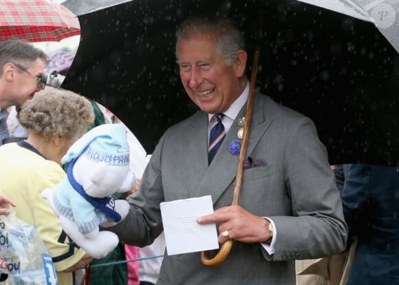 Le prince Charles et Camilla Parker Bowles étaient en visite au 132e Sandringham Flower Show, le 31 juillet 2013, sur le domaine royal dans le Norfolk.