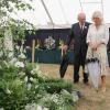 Le prince Charles et Camilla Parker Bowles étaient en visite au 132e Sandringham Flower Show, le 31 juillet 2013, sur le domaine royal dans le Norfolk.