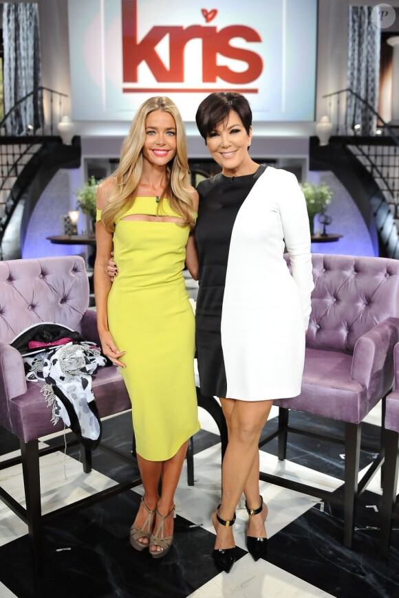 Denise Richards à l'émission de Kris Jenner, Kris, le 29 juillet 2013.