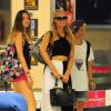 Paris Hilton arrive à Ibiza, le 30 juillet 2013.