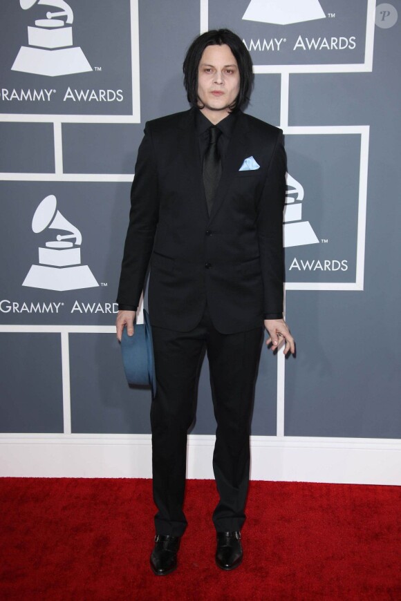 Jack White lors de la 55eme cérémonie des Grammy Awards à Los Angeles, le 10 février 2013.