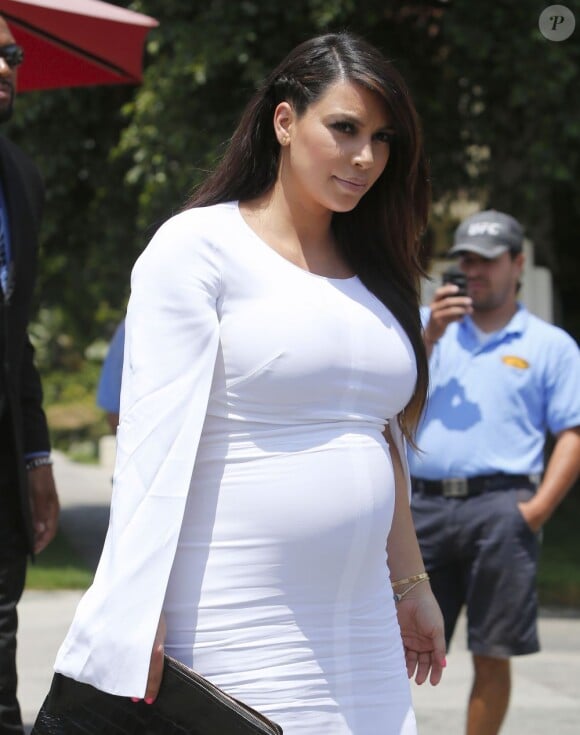 Kim Kardashian enceinte, en mai 2013