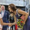 La princesse Mary de Danemark inaugurait le 8 août 2013 au Bella Center la fashion week d'été de Copenhague.