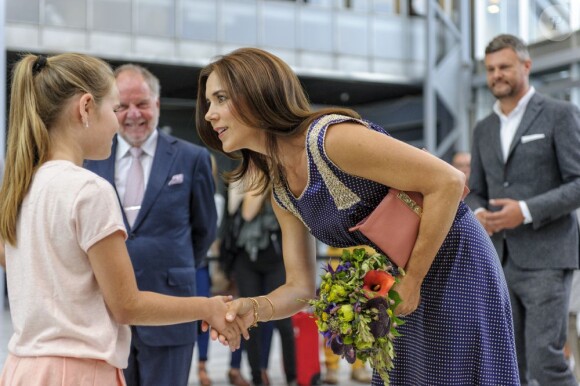 La princesse Mary de Danemark inaugurait le 8 août 2013 au Bella Center la fashion week d'été de Copenhague.