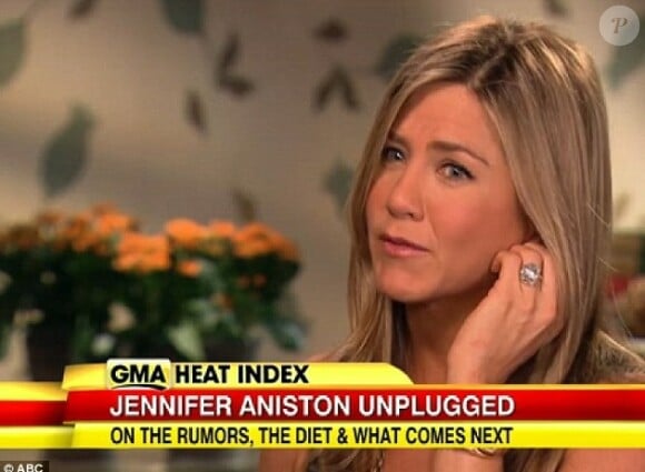 Jennifer Aniston sur ABC News.