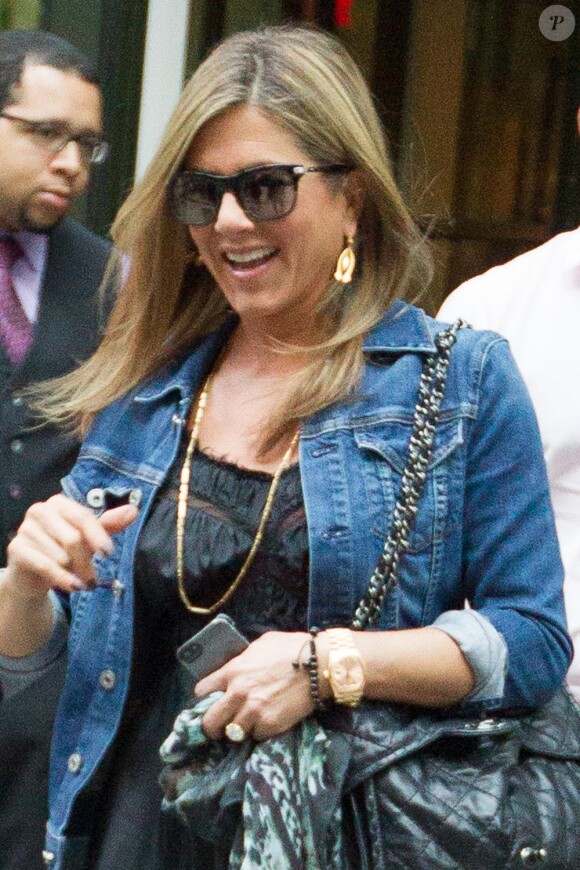 Jennifer Aniston à New York le 3 août 2013.