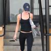 Rosie Huntington-Whiteley quitte un club de gym dans le quartier de Studio City. Los Angeles, le 7 août 2013.