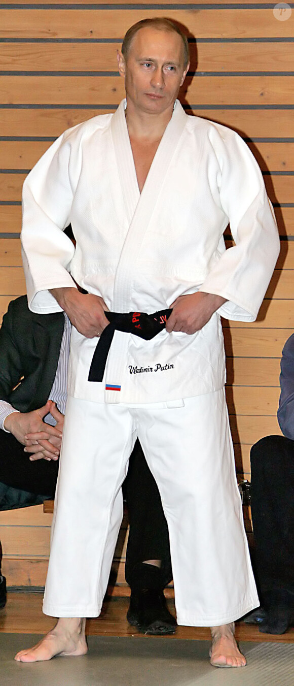 Vladimir Poutine à Saint-Pétersbourg, le 24 décembre 2005.