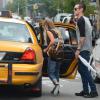 Ashley Tisdale et Christopher French vont faire du shopping à New York, le 9 août 2013.