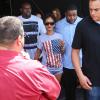 Rihanna quitte le Club Space après une soirée arrosée à Miami, le 11 août 2013.