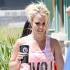 Britney Spears quitte un studio de danse à Thousand Oaks, Los Angeles, le 8 août 2013.