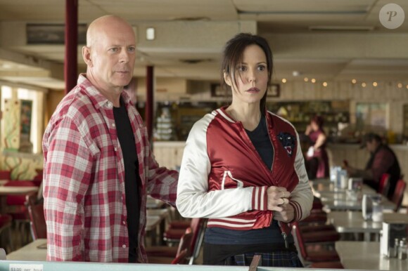 Bruce Willis et Mary-Louise Parker dans Red 2.