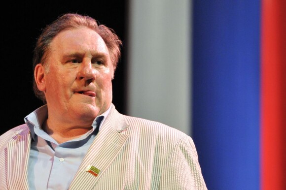 Gérard Depardieu à Nice le 16 juin 2013.