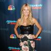 Heidi Klum, ravissante en jupe Dolce & Gabbana et souliers Christian Louboutin, assiste au prime d'America's Got Talent au Radio City Music Hall. New York, le 14 août 2013.