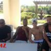 TMZ.com s'est amusé de voir Justin Bieber torse nu aux côtés des stars de la NBA Tyson Chandler et Kevin Durant