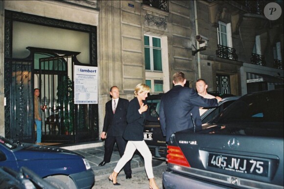 Dodi et Diana au Ritz à Paris le 29 août 1997