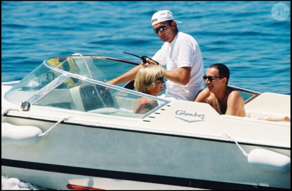 Lady Di et Dodi Al Fayed, vacances à Saint-Tropez en juillet 1997