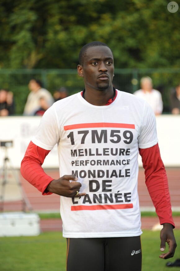 Teddy Tamgho à Montreuil, le 7 juin 2011.