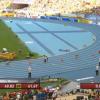 La France termine deuxième du relais 4x100 mètres féminin avant d'être disqualifiée le 18 août 2013 à Moscou.