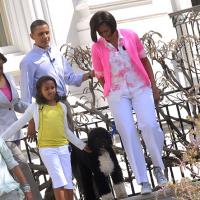 Barack et Michelle Obama : Un nouveau venu dans la famille présidentielle...