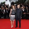 Jean-Pierre Jeunet et sa femme Lisa à Cannes, le 18 mai 2013.