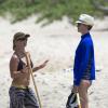 Exclusif - Charlize Theron en vacances à Hawaï, le 13 août 2013.