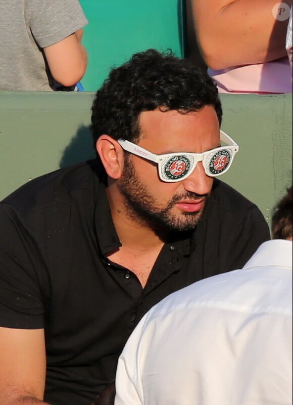 Cyril Hanouna à Roland Garros, en juin 2013