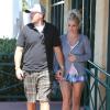Britney Spears et son petit ami David Lucado à Calabasas, le 24 août 2013.