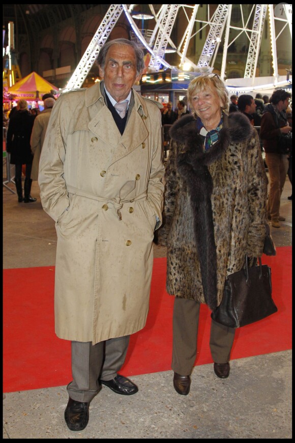 Françoise et Pierre Huth à Paris en décembre 2011. 