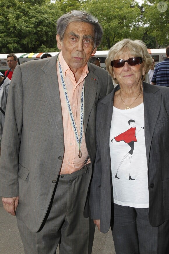 Françoise et Pierre Huth à Paris en juin 2012