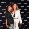 Emma de Caunes et Mademoiselle Agnès lors de la soirée de rentrée Canal + organisée à Paris, le 28 août 2013