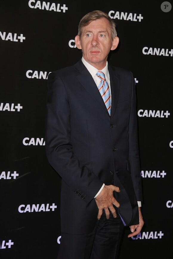 Christophe Salengro lors de la soirée de rentrée Canal + organisée à Paris, le 28 août 2013