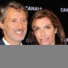 Antoine De Caunes et Daphné Roulier lors de la soirée de rentrée Canal + organisée à Paris, le 28 août 2013