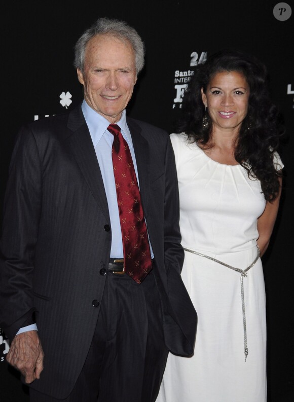 Clint Eastwood et Dina à Los Angeles, le 29 janvier 2009.