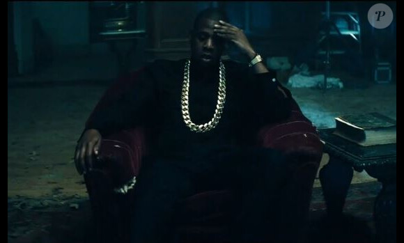 Jay Z dans le clip de Holy Grail, réalisé par Anthony Mandler.