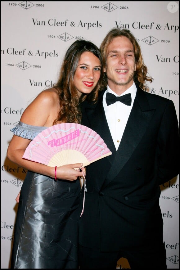 Andrea Casiraghi et Tatiana Santo Domingo lors de la soirée Van Cleef et Arpels à Cannes le 24 mai 2006