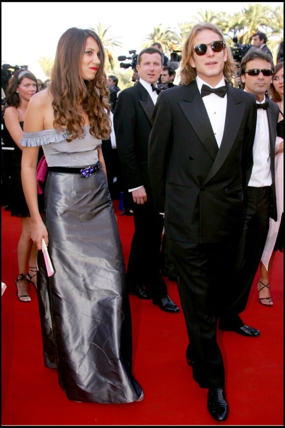 Andrea Casiraghi et Tatiana Santo Domingo lors du Festival de Cannes 2006