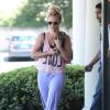 Britney Spears sur le chemin de son studio de danse à Los Angeles, le vendredi 30 août 2013.